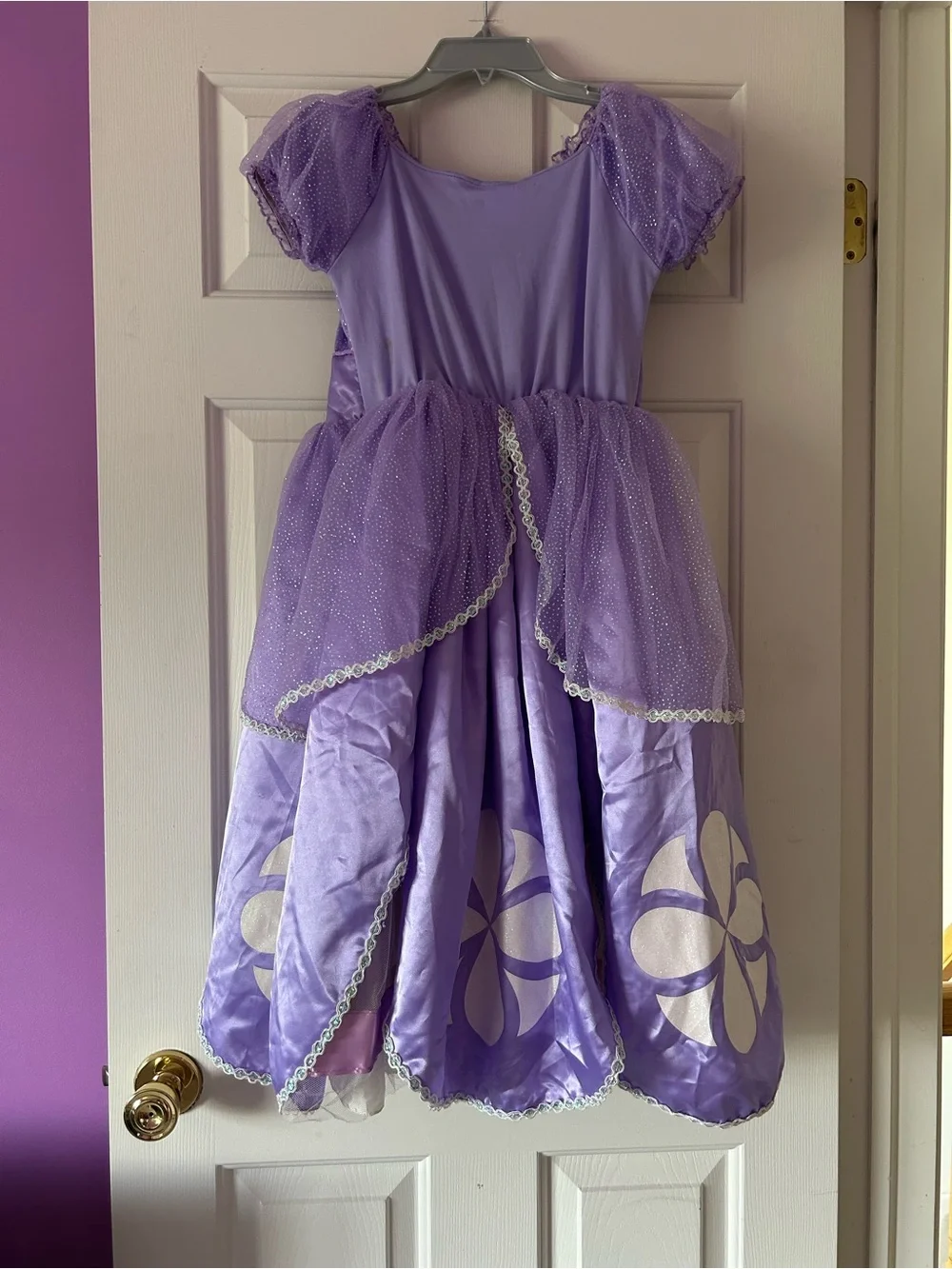 Disney store Sofia the first dress size 9/10 2014 Disney junior princess rare